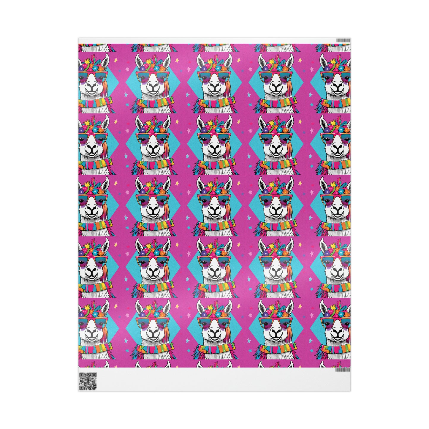 Tina The Llama Mama Wrapping Papers