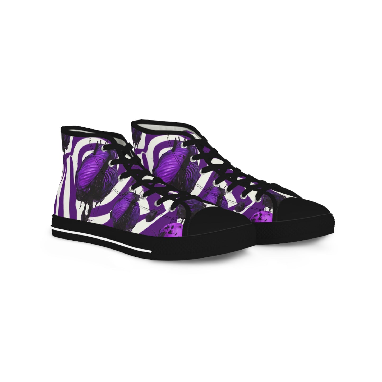 Purple Juice Men's High Top Sneakers