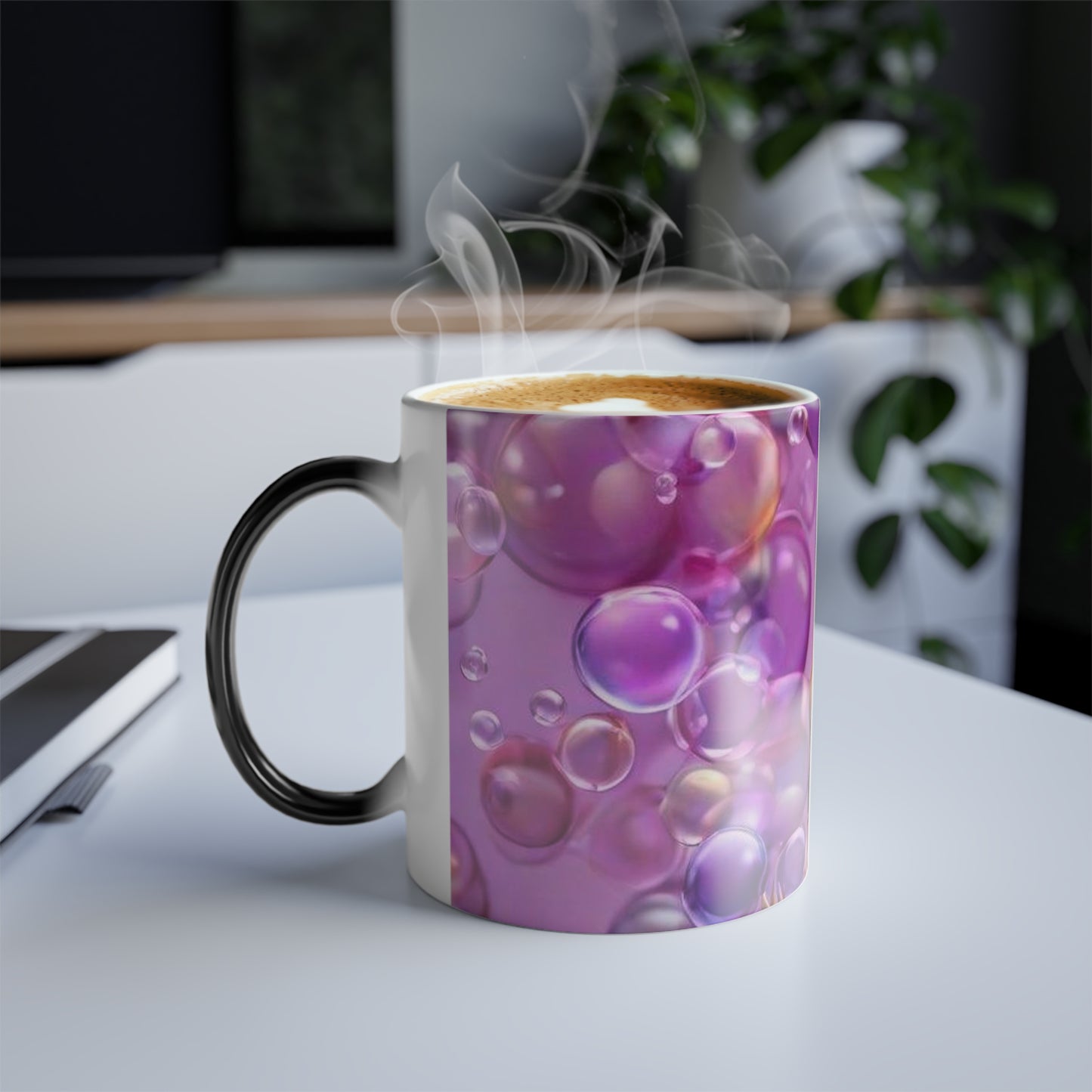 Moose Bubbles Color Morphing Mug, 11oz