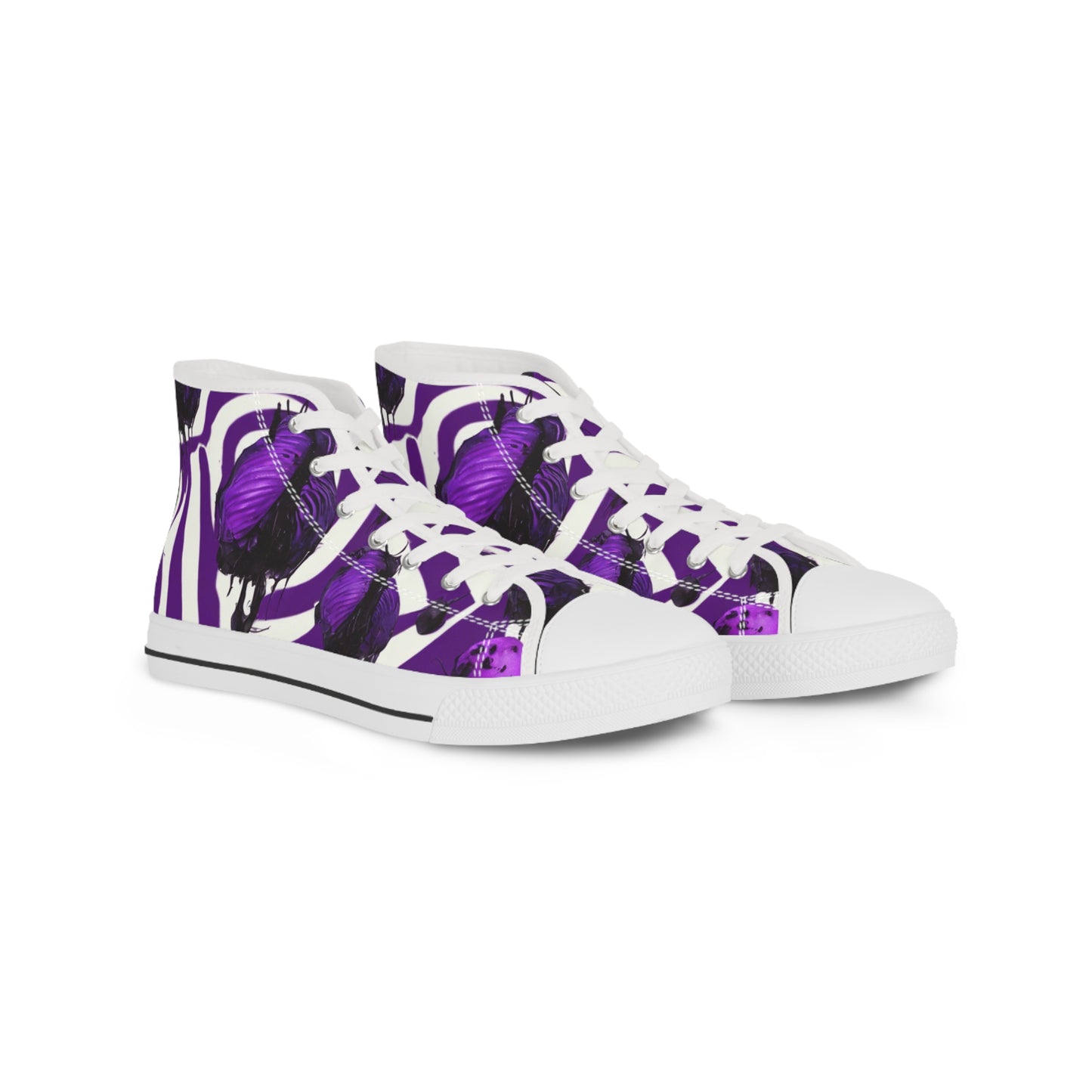 Purple Juice Men's High Top Sneakers