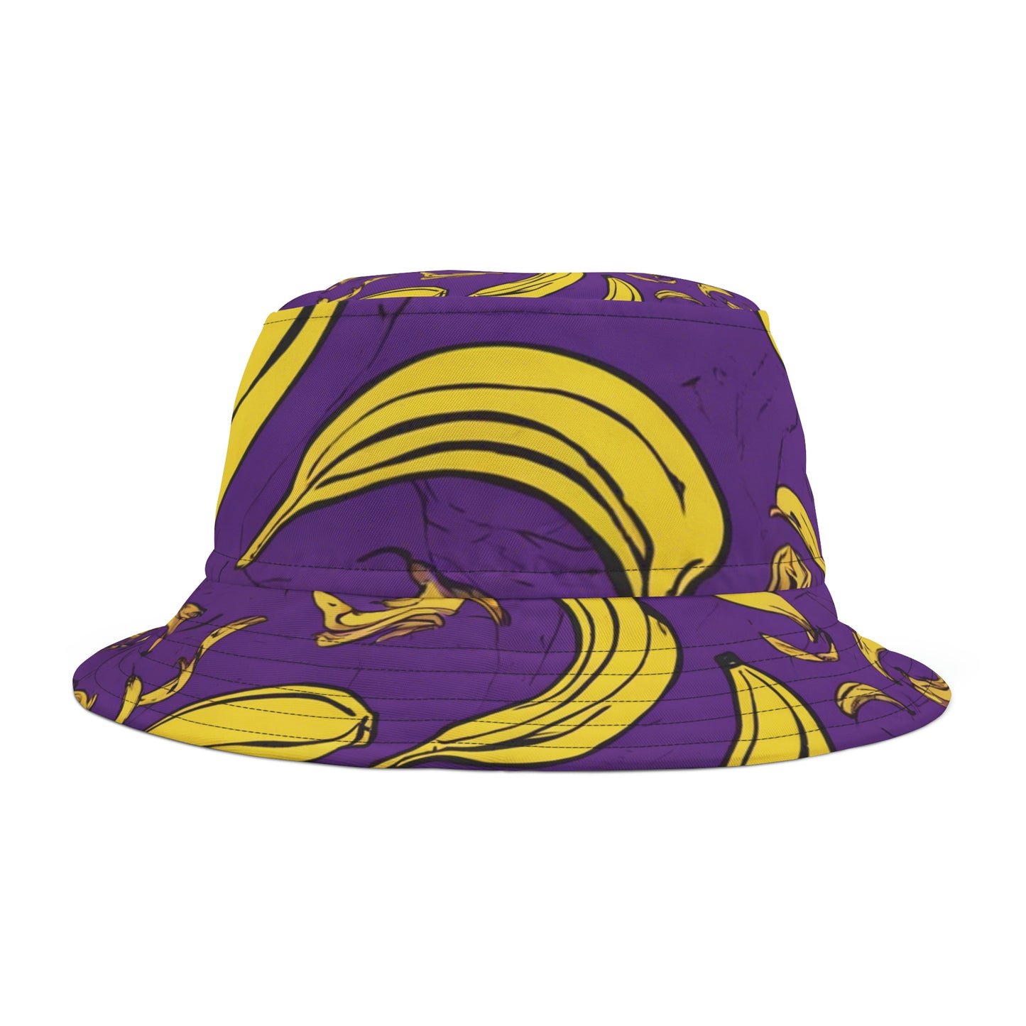 Purple Banana Bucket Hat (AOP)