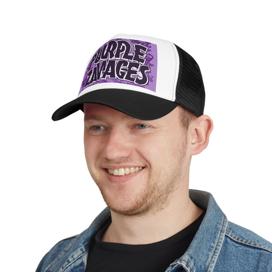 Puurple Zavages SnapBack Cap