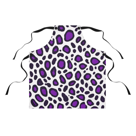 Purple Cheetah Apron (AOP)