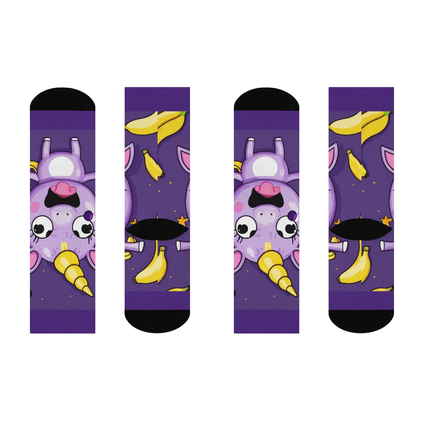 Unicorn Nanner Cushioned Crew Socks