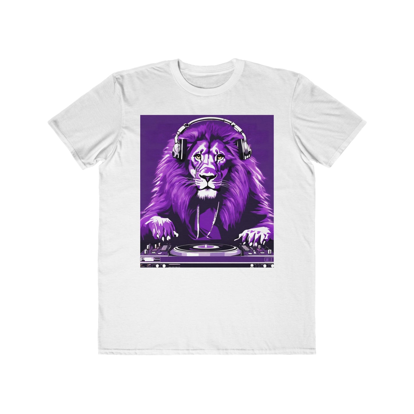 Lion dJ Men's Lightweight Fashion Tee