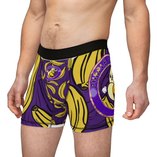 Men's Purple Banana Boxers (AOP)