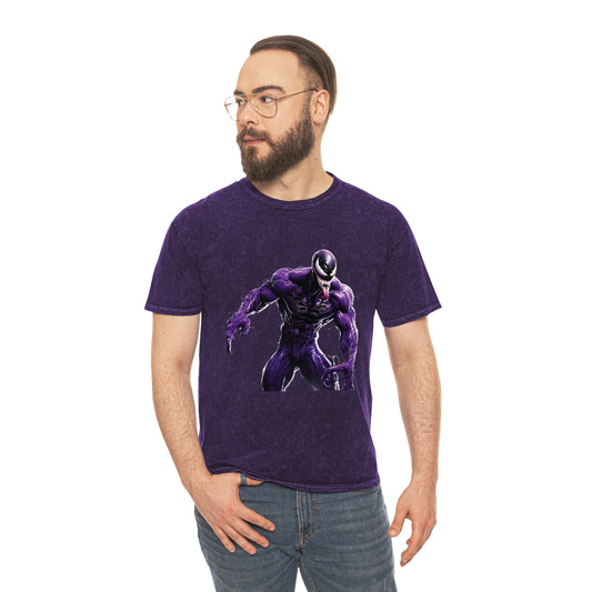 Purple Symbiote Unisex Mineral Wash T-Shirt