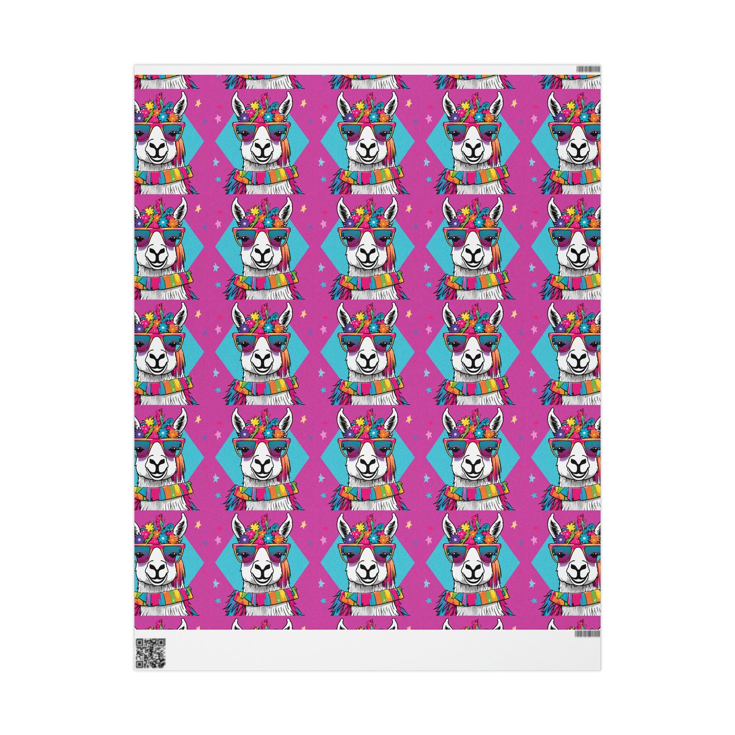 Tina The Llama Mama Wrapping Papers