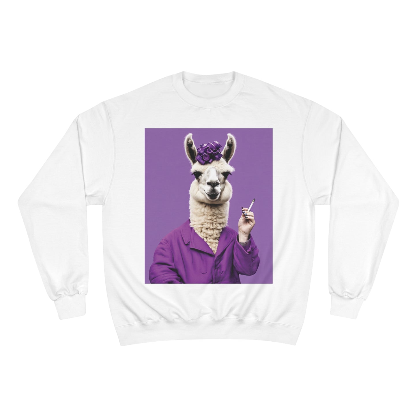 Tina The Llama Mama Champion Sweatshirt