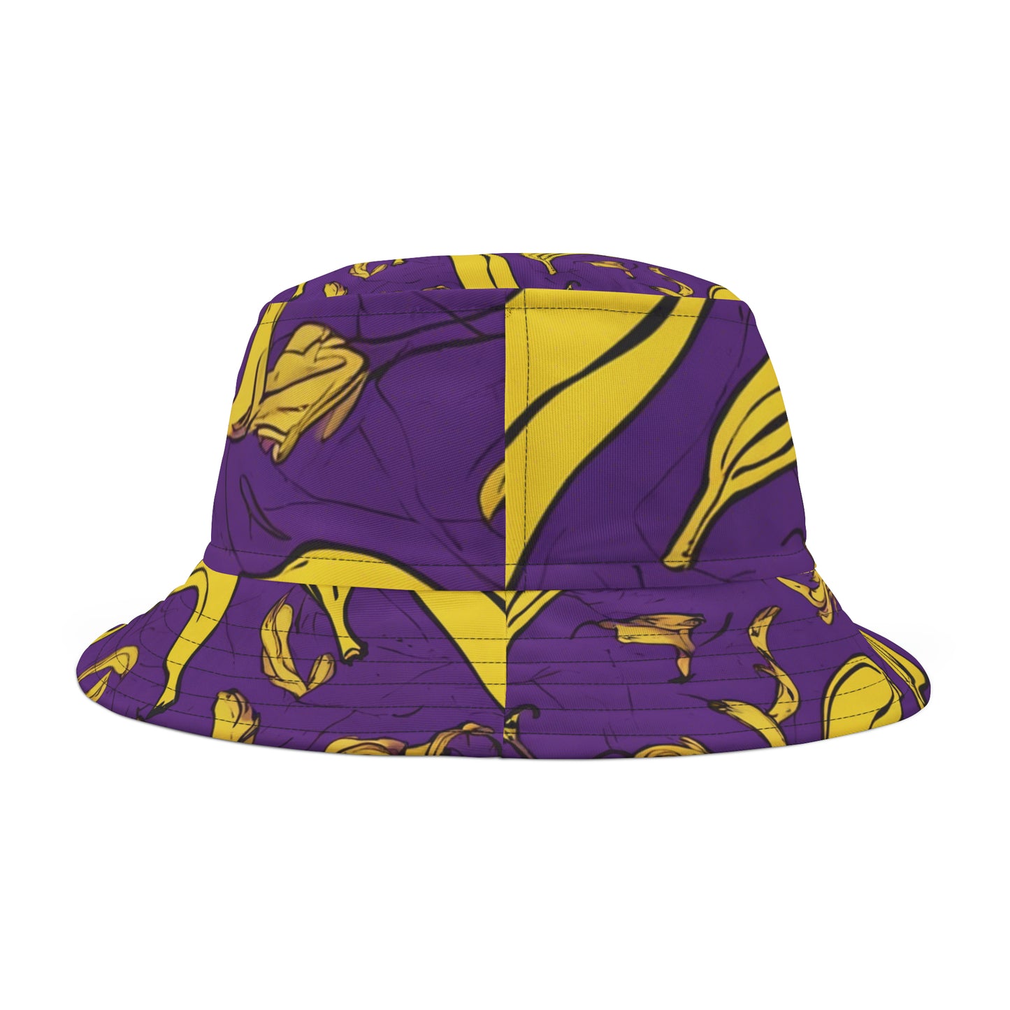 Purple Banana Bucket Hat (AOP)