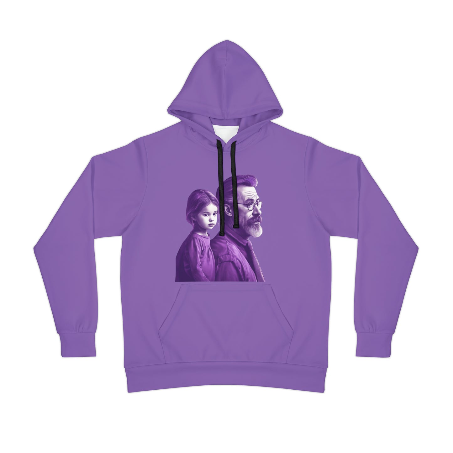 Purple Generation Athletic Hoodie (AOP)