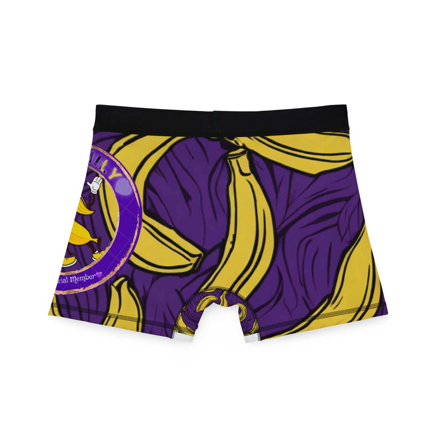 Men's Purple Banana Boxers (AOP)