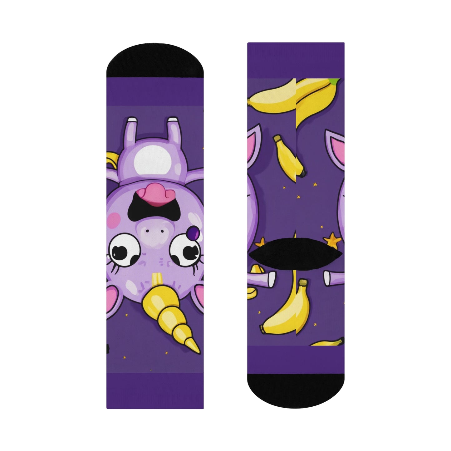 Unicorn Nanner Cushioned Crew Socks